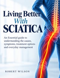 Living Better with Sciatica: An Essential guide to understanding the causes, symptoms, treatment options and everyday management cover