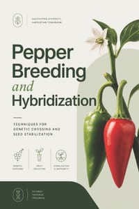 Pepper Breeding and Hybridization: Techniques for Genetic Crossing and Seed Stabilization cover