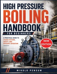 High Pressure Boiling Handbook For Beginners: A Practical Guide to Steam Systems, Safety, and Efficient Operation cover