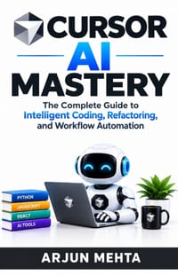 Cursor AI Mastery: The Complete Guide to Intelligent Coding, Refactoring, and Workflow Automation cover