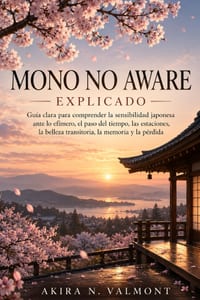Mono No Aware Explicado: Guía clara para comprender la sensibilidad japonesa ante lo efímero, el paso del tiempo, las estaciones, la belleza transitor cover