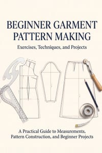 Beginner Garment Pattern Making: Exercises, Techniques, and Projects cover