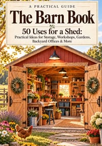 The Barn Book: 50 Uses for a Shed Practical Ideas for Storage, Workshops, Gardens, Backyard Offices & More cover