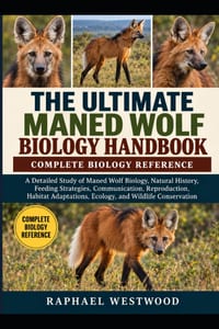 The Ultimate Maned Wolf Biology Handbook: COMPLETE BIOLOGY REFERENCE: A Detailed Study of Maned Wolf Biology, Natural History, Feeding Strategies, Com cover