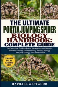 The Ultimate Portia Jumping Spider Biology Handbook: COMPLETE GUIDE: The Complete Guide to Portia Spider Anatomy, Behavior, Problem-Solving, Spider Hu cover