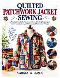 Quilted Patchwork Jacket Sewing: A Practical Guide to Fabric Selection, Quilting Techniques, Jacket Construction, and Wearable Handmade Designs cover