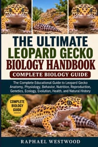 The Ultimate Leopard Gecko Biology Handbook: COMPLETE BIOLOGY GUIDE: The Complete Educational Guide to Leopard Gecko Anatomy, Physiology, Behavior, Nu cover