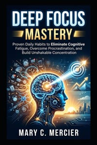 Deep Focus Mastery: Proven Daily Habits to Eliminate Cognitive Fatigue, Overcome Procrastination, and Build Unshakable Concentration cover