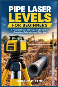Pipe Laser Levels for Beginners: A Practical Guide to Setup, Grade Control, Operation, Calibration, and Field Use cover