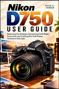 Nikon D750 USER GUIDE: Balancing the Shadows, Harnessing the 51-Point Focus Grid, and Crafting Rich Full-Frame Textures in Any Light cover