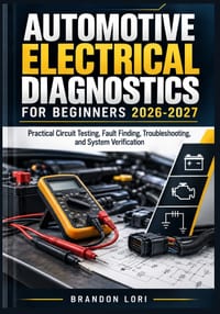 Automotive Electrical Diagnostics for Beginners 2026-2027: Practical Circuit Testing, Fault Finding, Troubleshooting, and System Verification cover