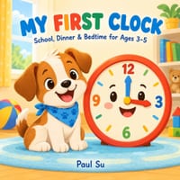 My First Clock: School, Dinner & Bedtime for Ages 3-5 cover