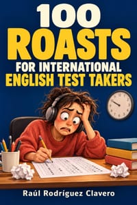 100 Roasts for International English Test Takers cover