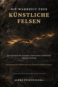 Die Wahrheit über künstliche Felsen: Was die Branche über Kunstfelsen, Themenwelten und dekorative Illusionen verschweigt cover