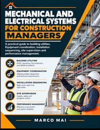 Mechanical and Electrical Systems for Construction Managers: A Practical Guide to Building Utilities, Equipment Coordination, Installation Sequencing, cover