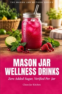 Mason Jar Wellness Drinks: Zero Added Sugar, Verified Per Jar cover