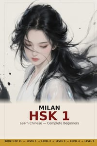 Milan: Learn Chinese - HSK 1: Learn Chinese - Complete Beginners cover