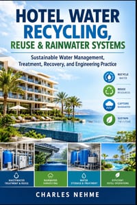 Hotel Water Recycling, Reuse & Rainwater Systems: Sustainable Water Management, Treatment, Recovery, and Engineering Practice cover