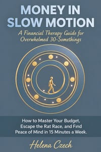 Money in Slow Motion: A Financial Therapy Guide for Overwhelmed 30-Somethings. How to Master Your Budget, Escape the Rat Race, and Find Peace of Mind cover