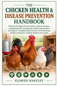 The Chicken Health & Disease Prevention Handbook: Practical strategies for preventing common diseases, recognizing early warning signs, improving nutr cover
