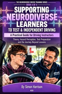 Supporting Neurodiverse Learners to Test & Independent Driving: A Practical Guide for Driving Instructors cover
