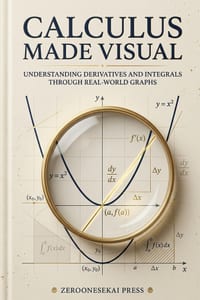 Calculus Made Visual: Understanding Derivatives and Integrals Through Real-World Graphs cover
