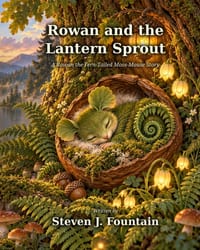 Rowan and the Lantern Sprout: A Rowan the Fern-Tailed Moss-Mouse Story cover