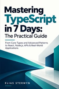 Mastering TypeScript in 7 Days: The Practical Guide: From Core Types and Advanced Patterns to React, Node.js, APIs & Real-World Applications cover
