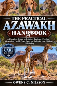The Practical Azawakh Handbook: A Complete Guide to Raising, Training, Feeding, Grooming, Health Care, Exercise, Behavior, and Lifelong Well-Being cover