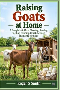 Raising Goats at Home: A Complete Guide to Choosing, Housing, Feeding, Breeding, Health, Milking, and Caring for Goats cover