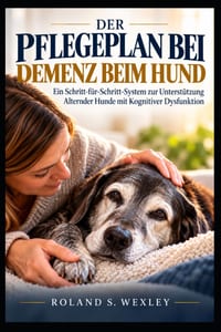 Der Pflegeplan Bei Demenz Beim Hund: Ein Schritt-für-Schritt-System zur Unterstützung Alternder Hunde mit Kognitiver Dysfunktion cover