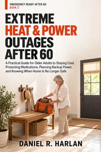 Extreme Heat & Power Outages After 60: A Practical Guide for Older Adults to Staying Cool, Protecting Medications, Planning Backup Power, and Knowing cover
