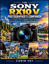 The Sony Rx10 V Photographer's Companion: A Thoughtful Gift for Wildlife, Travel, Sports, Family Memories, and Everyday Photography. cover