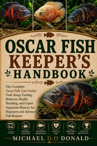 Oscar Fish Keeper's Handbook: The Complete Oscar Fish Care Guide: Tank Setup, Feeding, Behavior, Health, Breeding, and Expert Aquarium Mastery for Beg cover
