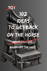 102 Ideas To Get Back On The Horse: No Perfect Recovery. Simple Everyday Ideas To Rebuild Confidence, Regain Momentum, Learn From Mistakes, and Keep M cover