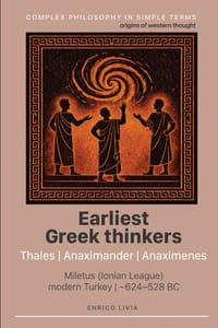 Earliest Greek thinkers: Thales, Anaximander, Anaximenes cover