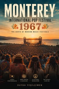 Monterey International Pop Festival 1967: The Birth of Modern Music Festivals, Rock History, and the Summer of Love Rock Music History, Live Concert R cover