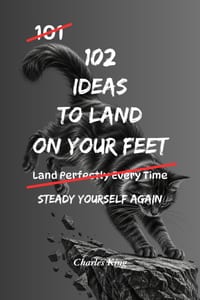 102 Ideas To Land On Your Feet: No Instant Recovery. Simple Everyday Ideas To Handle Setbacks, Adapt To Change, and Move Forward When Life Does Not Go cover