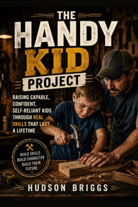 The Handy Kid Project: Raising Capable, Confident, Self-Reliant Kids Through Real Skills That Last a Lifetime cover