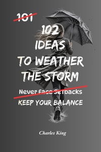 102 Ideas To Weather The Storm: No Perfect Calm. Simple Everyday Ideas To Handle Pressure, Adapt To Change, and Stay Steady During Difficult Times. cover