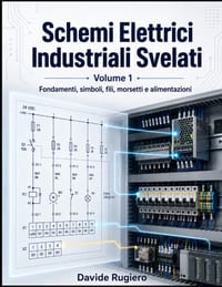Schemi Elettrici Industriali Svelati - Volume 1: Fondamenti, simboli, fili, morsetti e alimentazioni cover