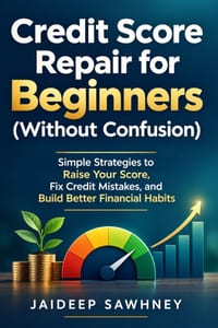 Credit Score Repair for Beginners: Simple Strategies to Raise Your Score, Remove Negative Items, and Build Better Financial Habits - Even If You're St cover
