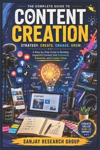 Content Creation: A Step by Step Guide to Building Impactful Content that Connects, Converts and Create Value cover