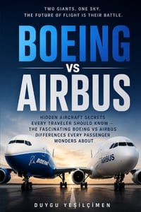 Boeing vs Airbus Two Giants, One Sky: Aviation, Air Travel, Flight Experience, Passenger Aircraft, Safety, Pilot cover