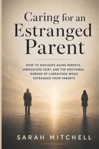 Caring for an Estranged Parent: How to Navigate Aging Parents, Unresolved Hurt, and the Emotional Burden of Caregiving While Estranged from Parents cover