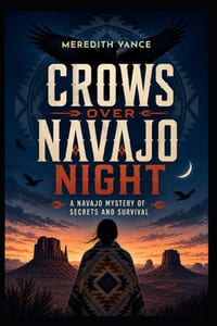 Crows Over Navajo Night: A Gripping Native American Mystery Thriller cover