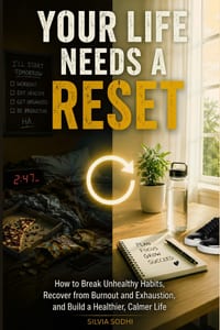 Your Life Needs a Reset: How to Break Unhealthy Habits, Recover from Burnout and Exhaustion, and Build a Healthier, Calmer Life. cover