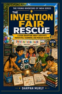 The Invention Fair Rescue: A STEM Adventure About Creativity, Prototypes, Teamwork and Real-World Problem Solving cover