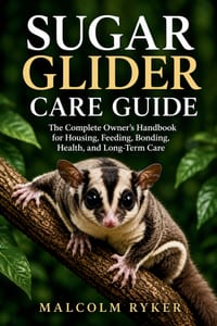 Sugar Glider Care Guide: The Complete Owner's Handbook for Housing, Feeding, Bonding, Health, and Long-Term Care cover