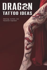 Dragon Tattoos Ideas: Meaningful Designs, Symbols, and Placement Inspiration from Chinese, Japanese, Celtic, Norse, Viking, and Fantasy Dragon Tattoos cover